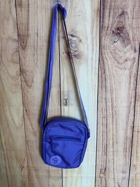 Baboon to the Moon Lavender Purple Crossbody Fannypack  Travel Bag